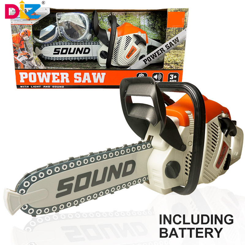 Power Tools Kids - لعبة بالمنشار مع نظارات الأطفال الكهربائية