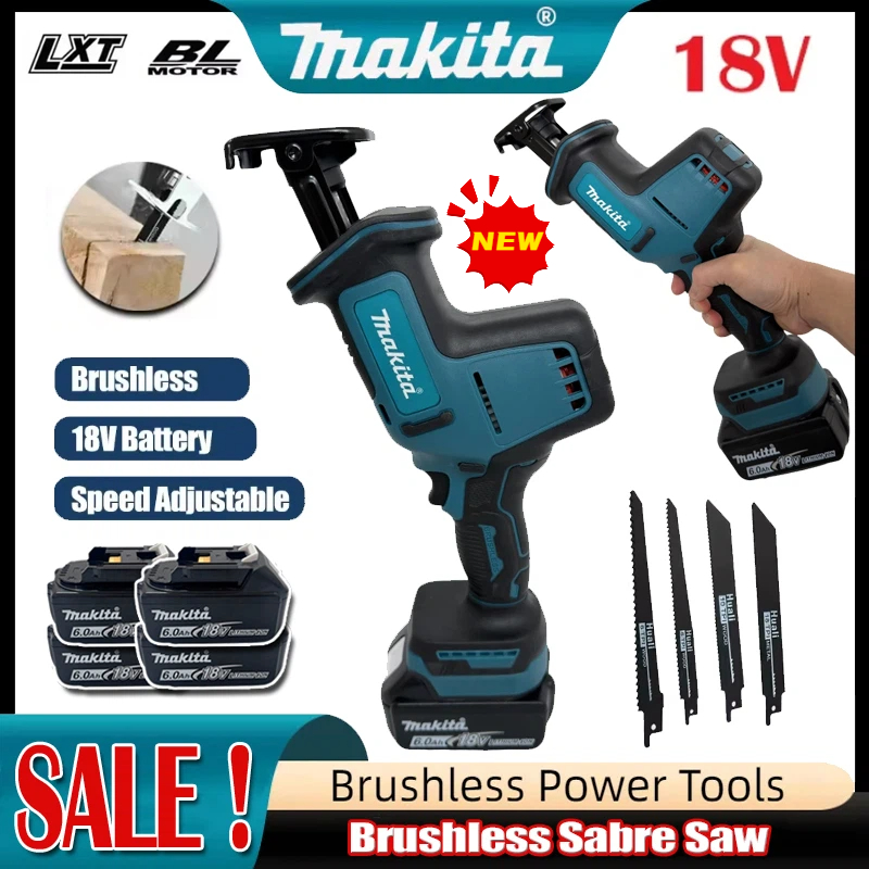 Power Tools Wood - منشار ماكيتا اللاسلكي الجديد 2026 بدون
