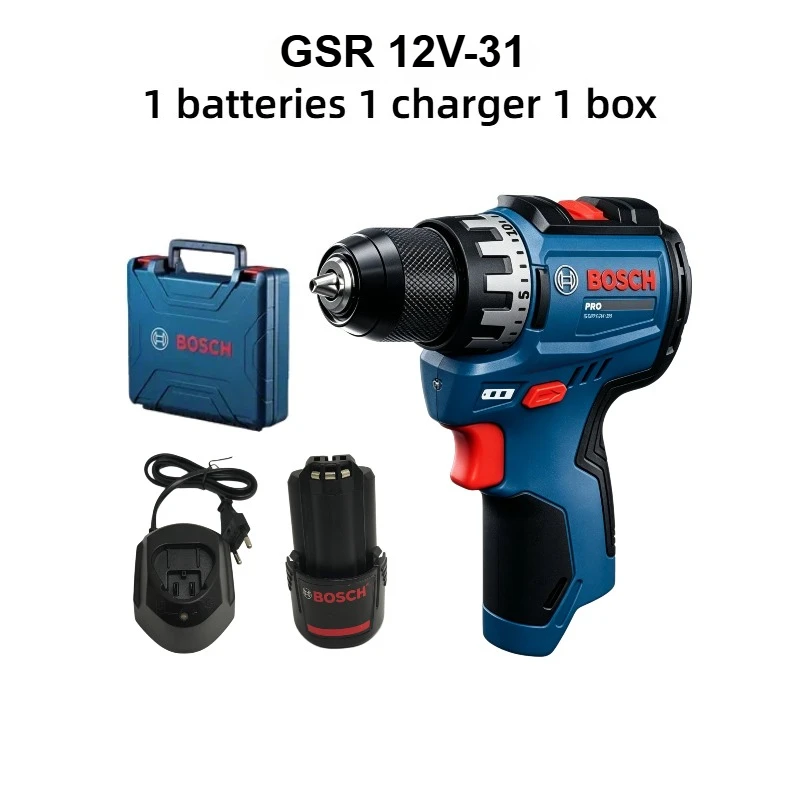 Power Tools Workshop - مثقاب بوش بروفيشنال GSR 12V-31 اللاسلكي،