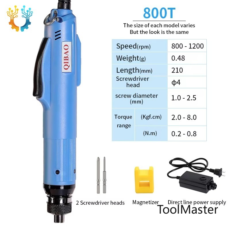 Power Tools Workshop - 【2026】مفك براغي كهربائي أوتوماتيكي 800T، أداة
