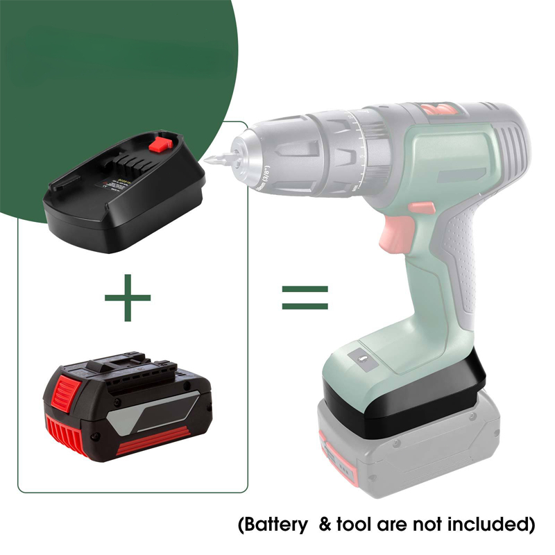 محول بطارية لـ Bosch/Dewal/Mak - مراجعة Power Tools Green وسعره
