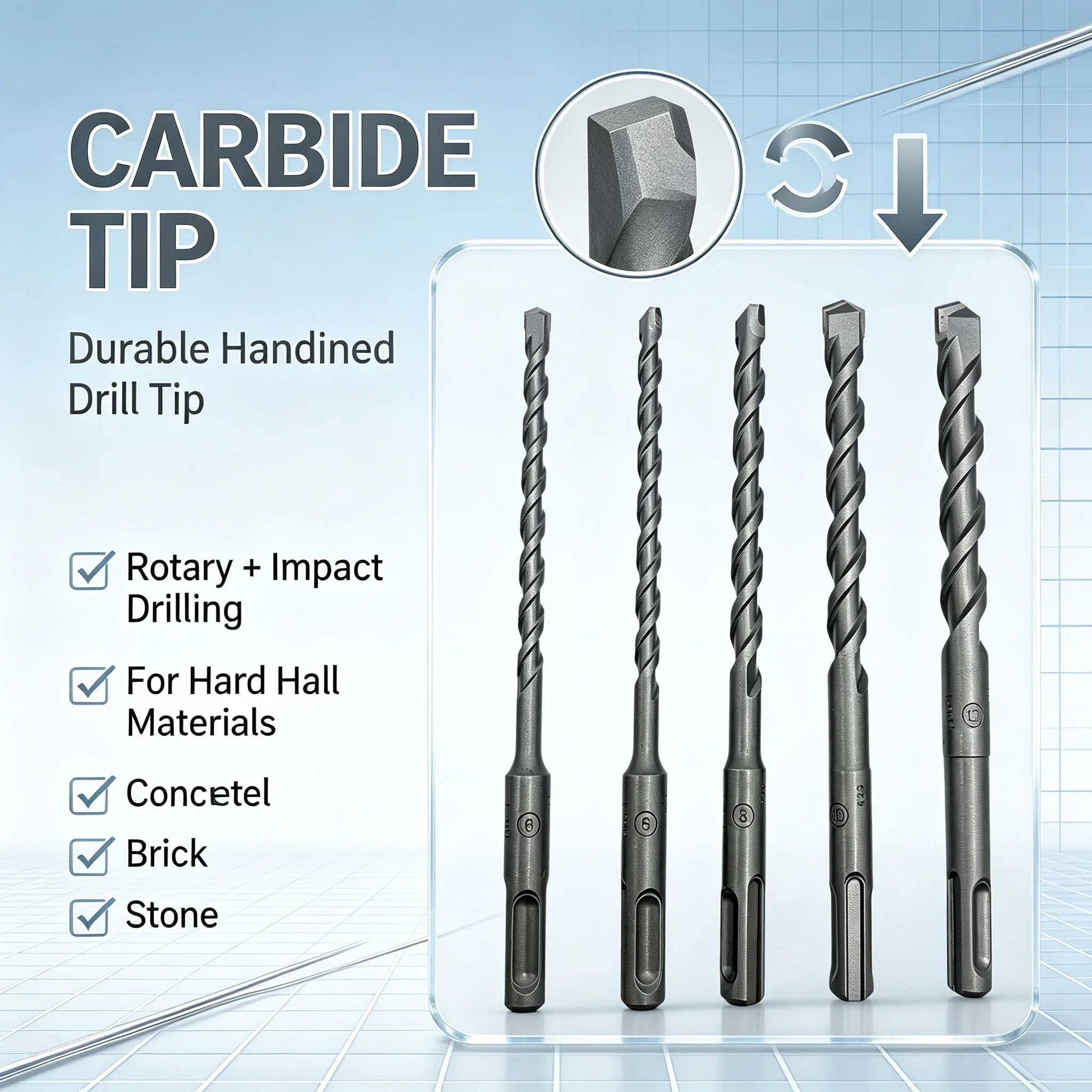 بوش SDS‑plus‑1 5 قطع من رؤوس ا - مراجعة Hammer Drill Sds وسعره