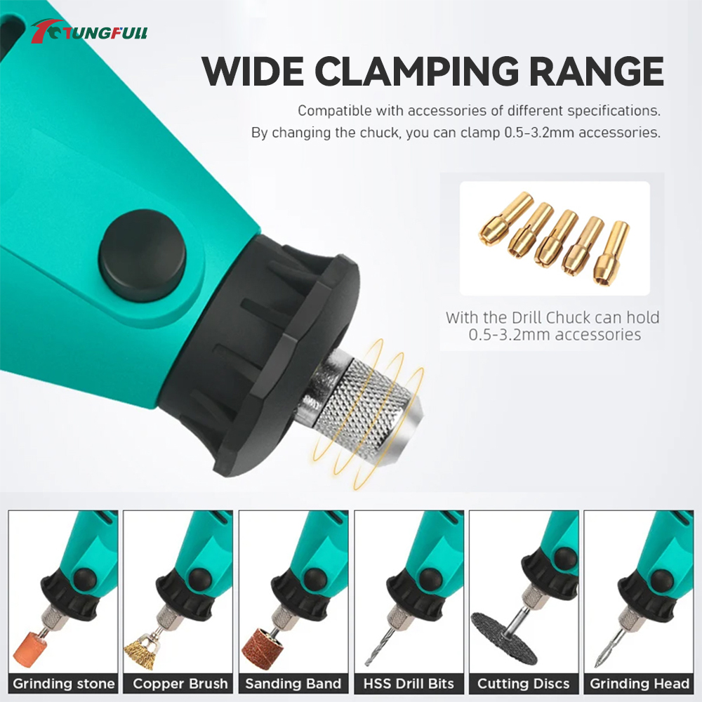 مجموعة مطحنة كهربائية صغيرة من - مراجعة Power Tools Workshop وسعره