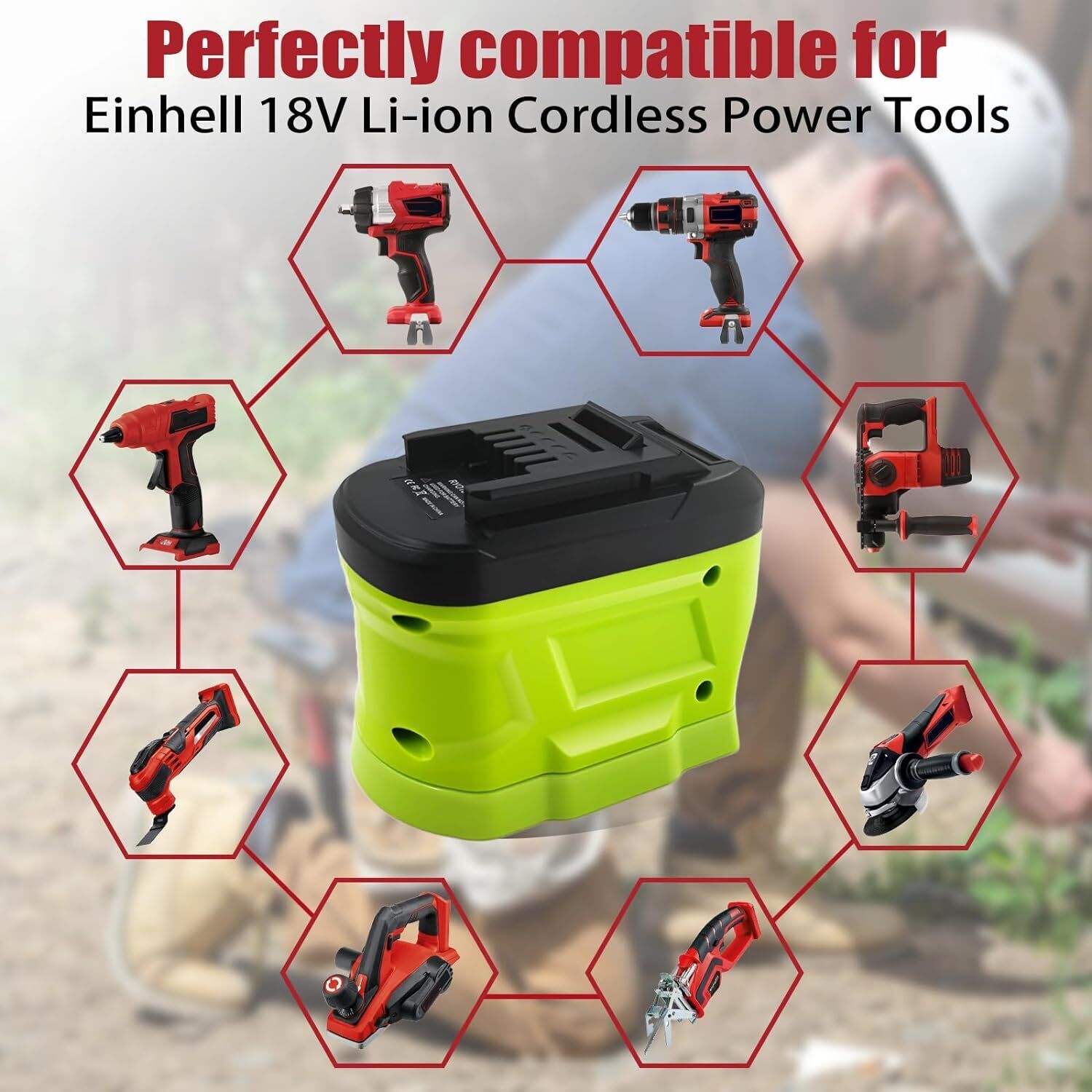 محول بطارية لريوبي 18 فولت ليث - مراجعة Power Tools Ryobi وسعره
