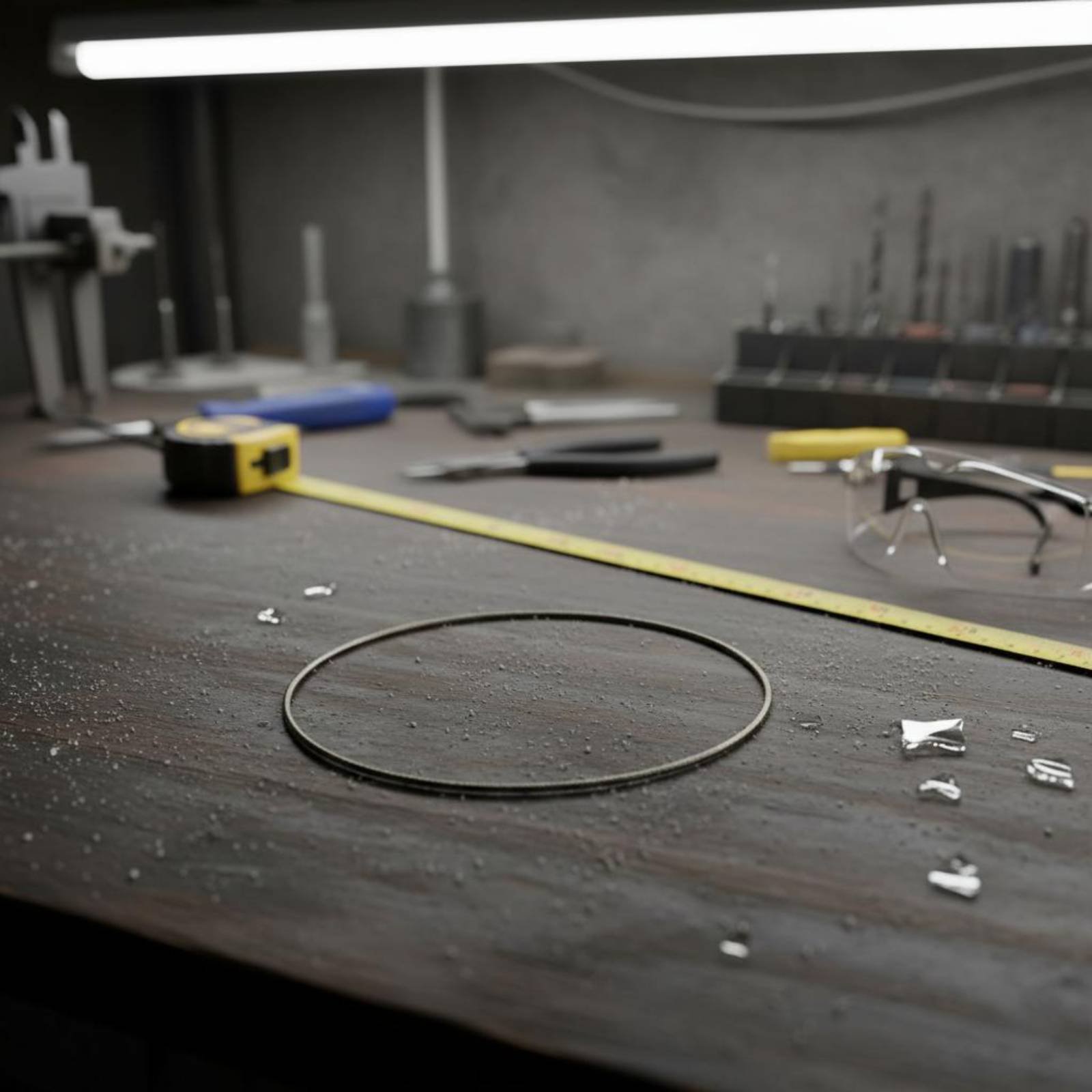 شفرة قطع الكريستال ذات الحلقة  - مراجعة Power Tools Workshop وسعره