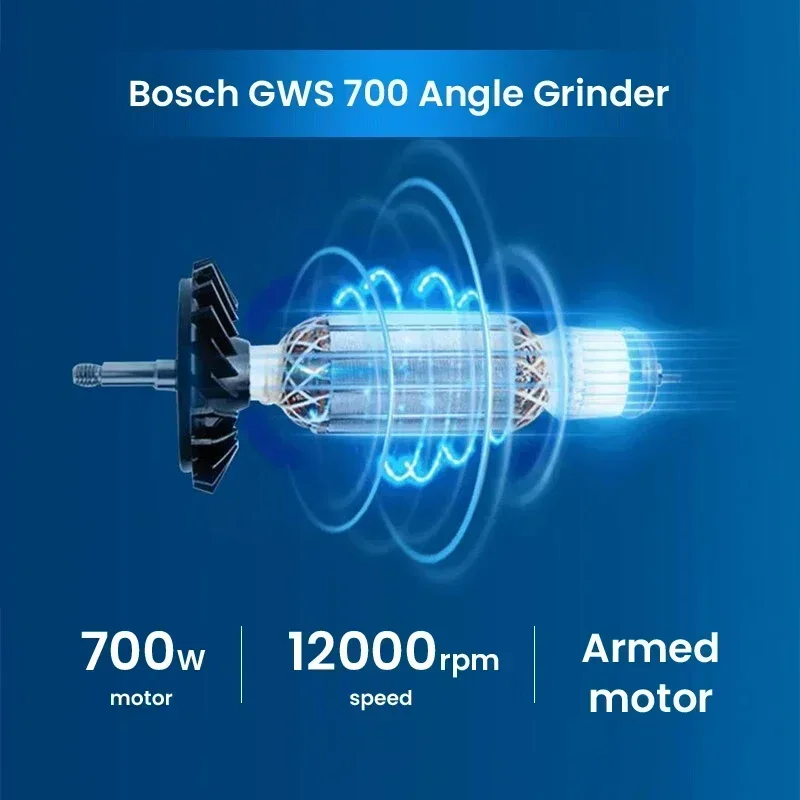 جلاخة زاوية سلكية من بوش GWS 7 - مراجعة Power Tools Wood وسعره