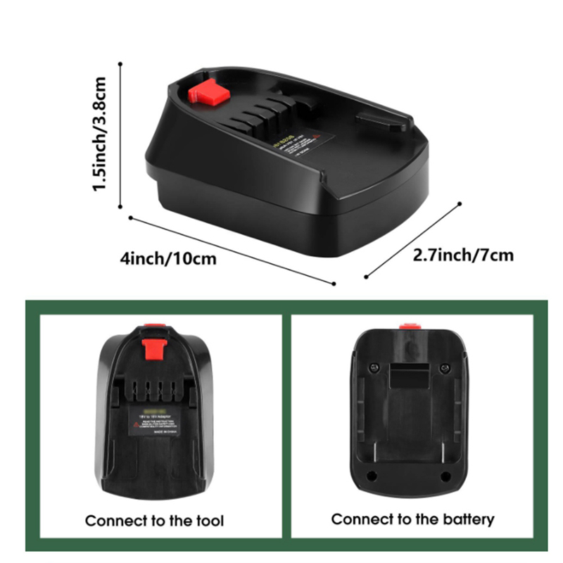محول البطارية يستخدم لبوش 18 ف - مراجعة Power Tools Green وسعره