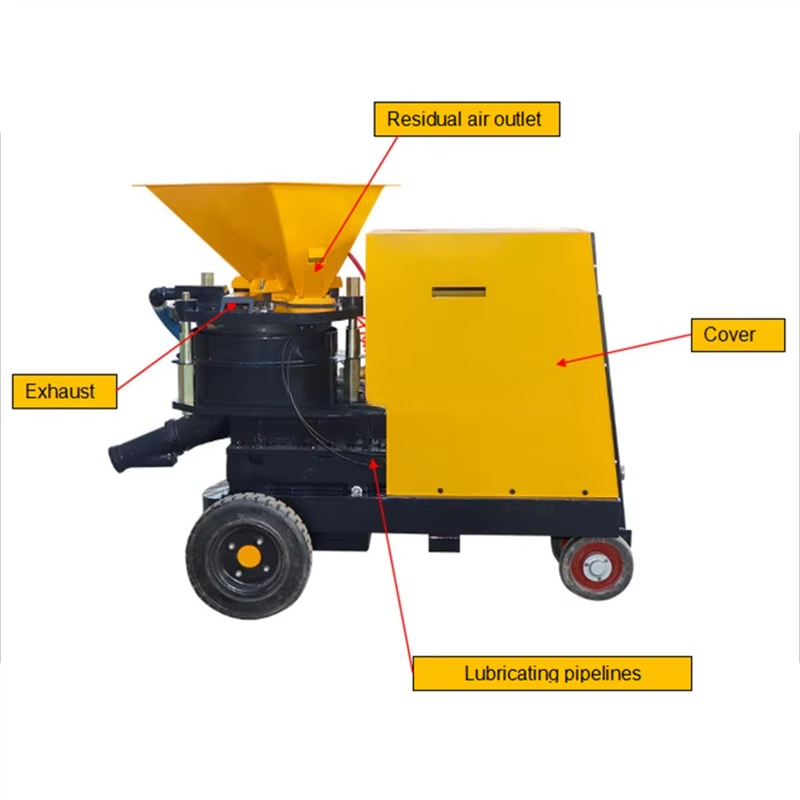 آلة رش الخرسانة الرطبة والجافة - مراجعة Power Tools Philippines وسعره