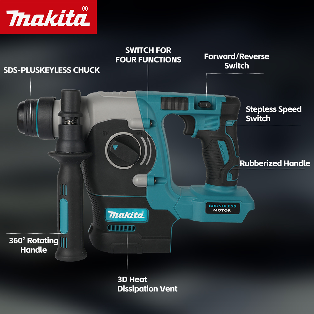 ماكيتا DCH273 18V مطرقة دوارة  - مراجعة Hammer Drill Sds وسعره
