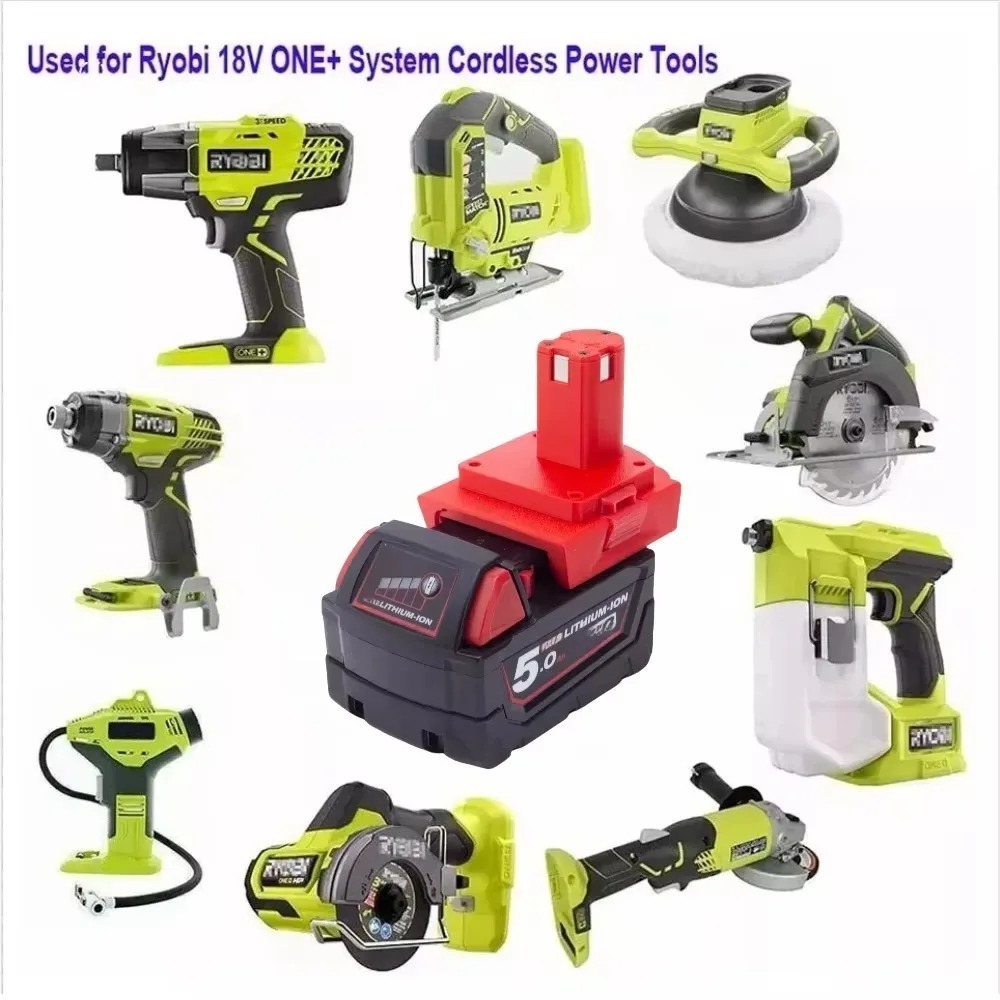محول بطارية لتحويل بطاريات ميل - مراجعة Power Tools Ryobi وسعره