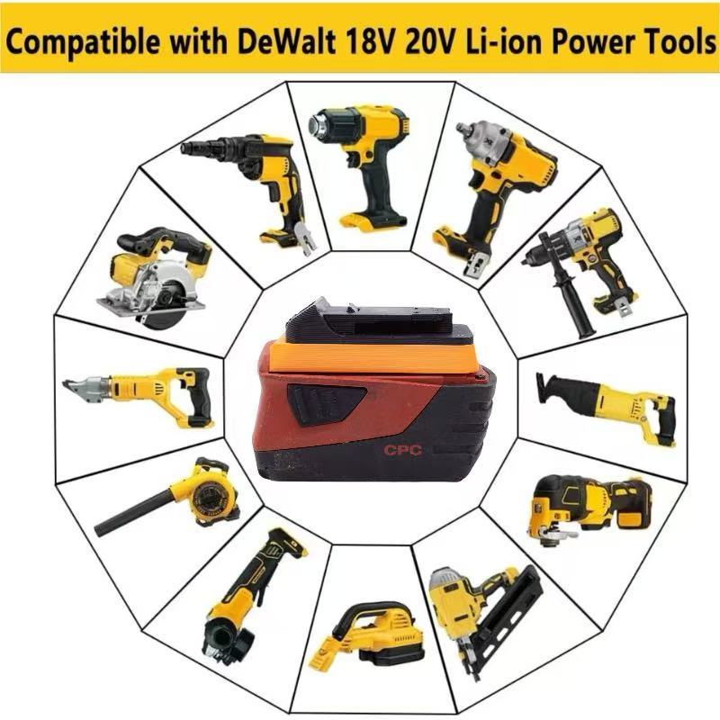 محول لبطارية Hilti تحويل إلى D - مراجعة Power Tools Ryobi وسعره