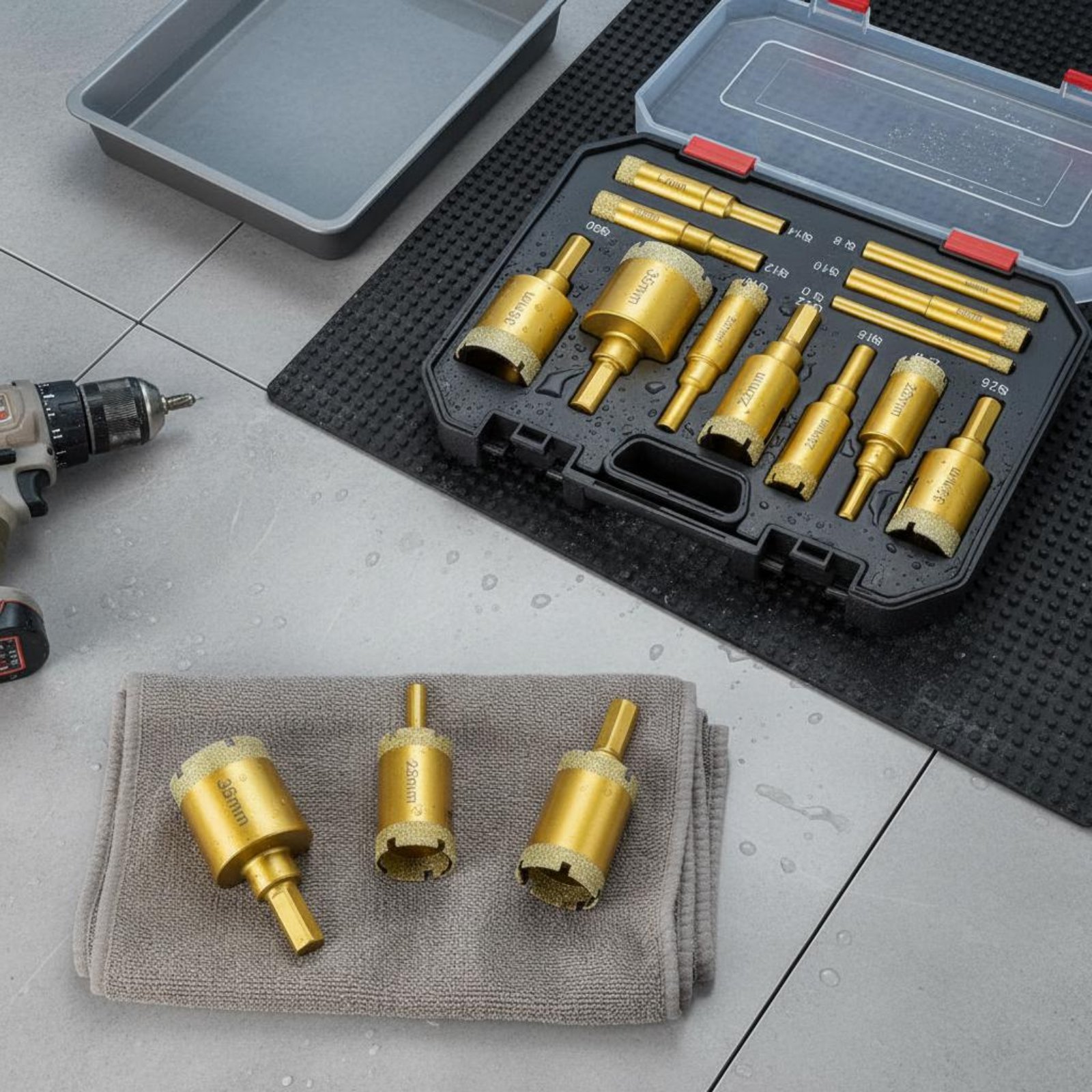 مجموعة من 12 قطعة من أدوات الح - مراجعة Power Tools Set وسعره