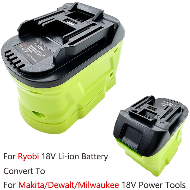 محول البطارية لبطارية ليثيوم أ - مراجعة Power Tools Ryobi وسعره