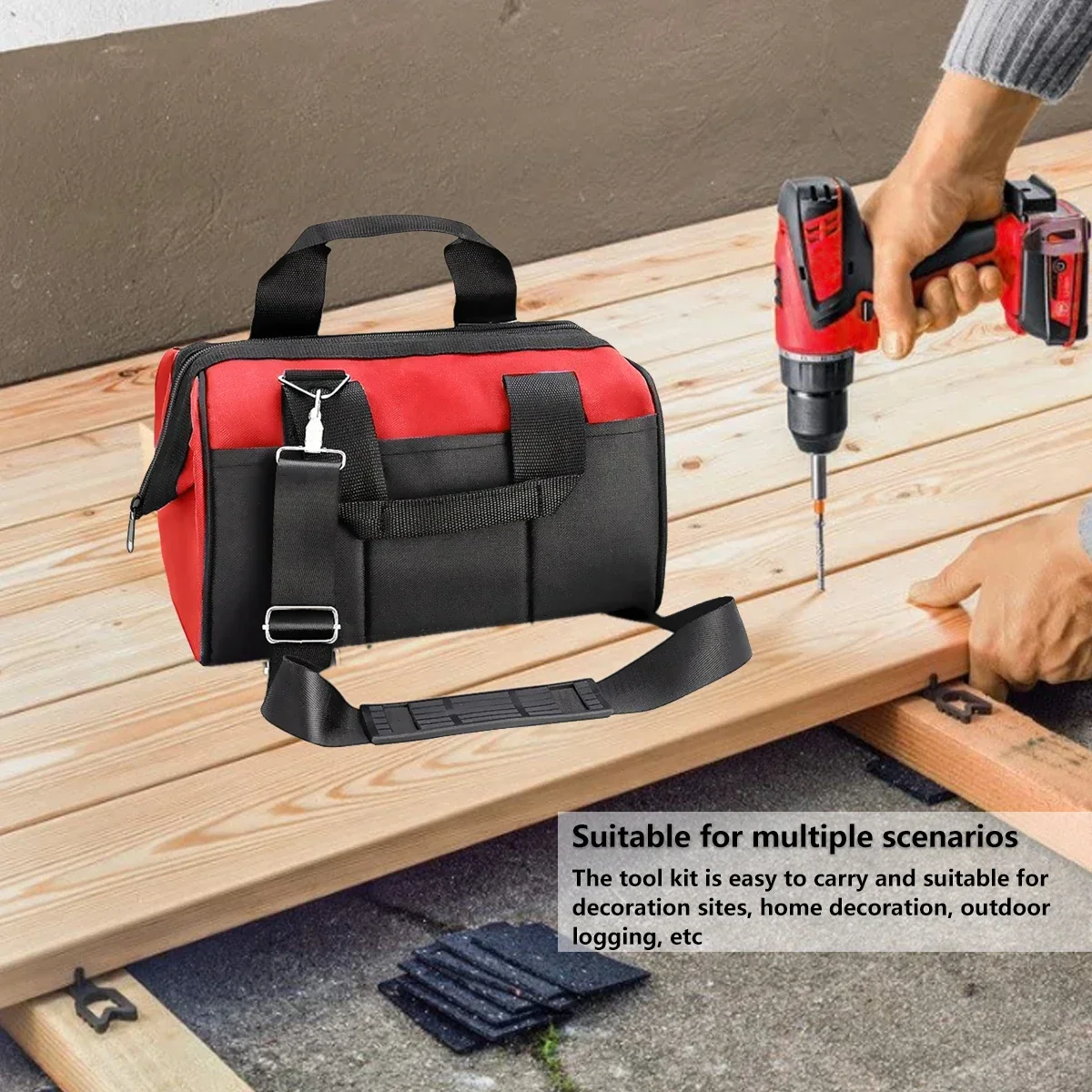حقيبة أدوات متعددة الجيوب مقاو - مراجعة Bag Power Tools وسعره