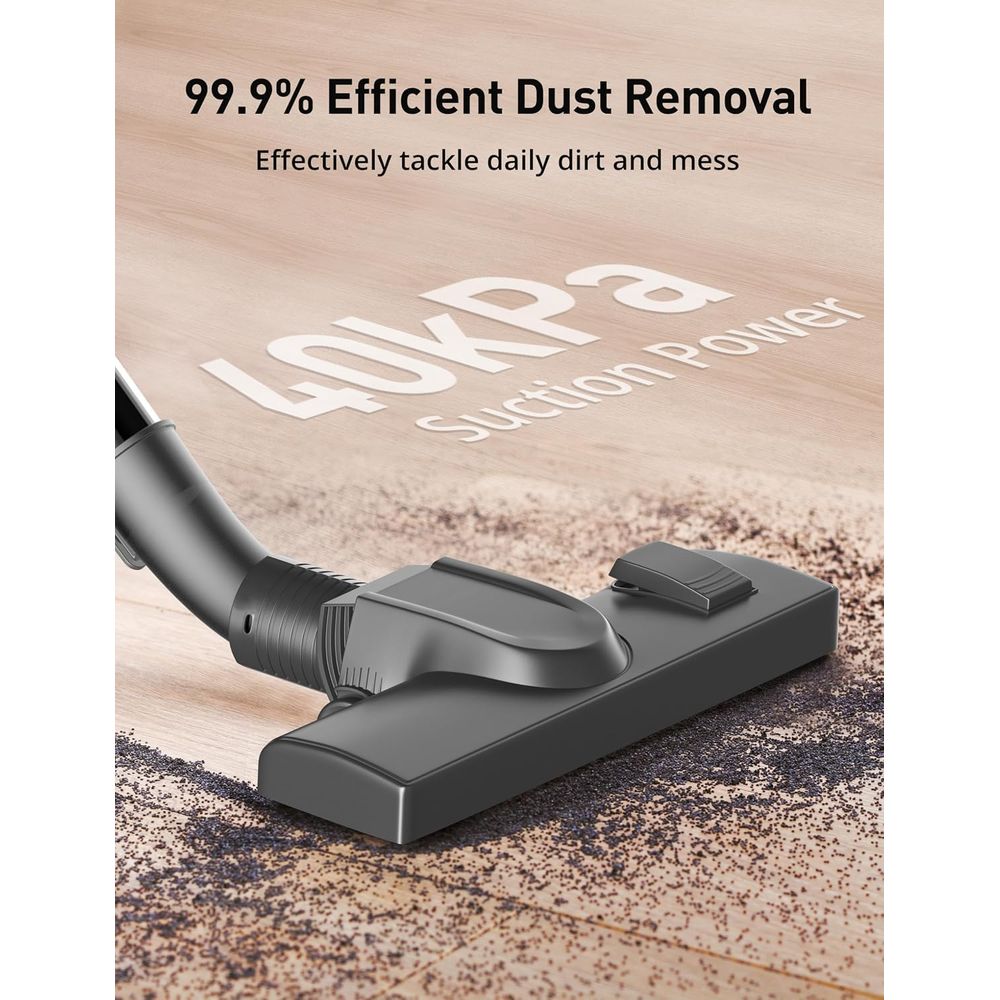 مكنسة كهربائية أسطوانية، 1600  - مراجعة Bag Power Tools وسعره