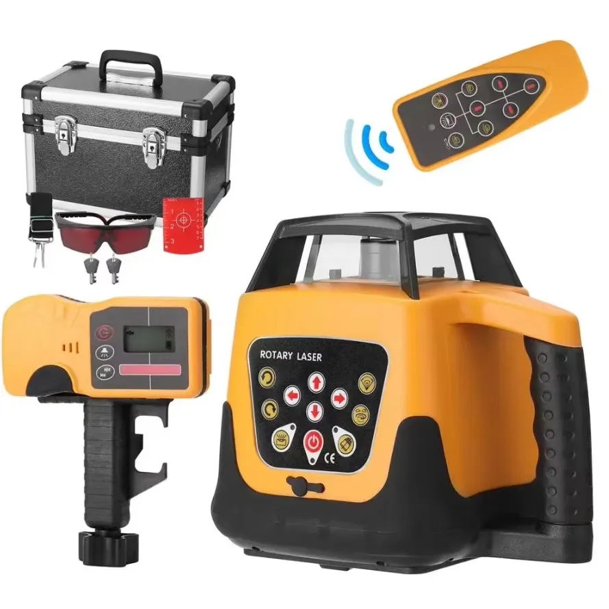 مستوى ليزر دوار أوتوماتيكي 500 - مراجعة Power Tools Green وسعره