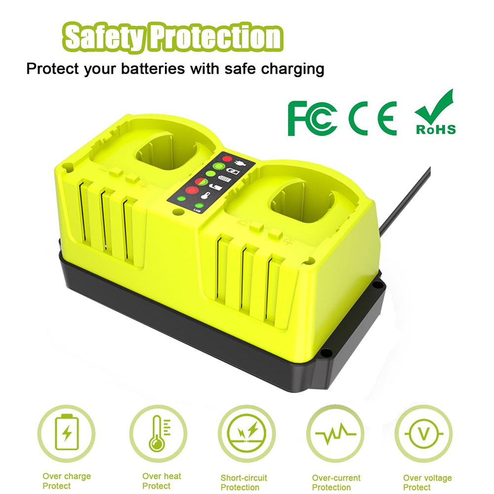 محطة شحن سريعة جدًا بمنفذين لب - مراجعة Power Tools Ryobi وسعره