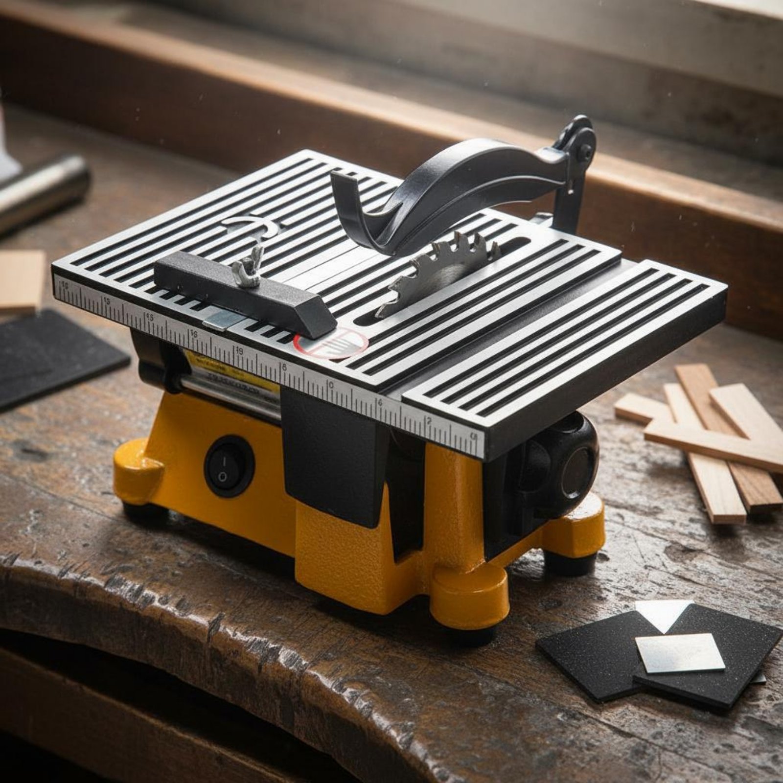 منشار طاولة صغير محمول، آلة قط - مراجعة Power Tools Workshop وسعره